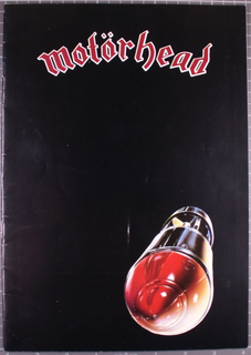Motorhead Lemmy Fast Eddie Philthy Animal Program Original Bomber Tour 1980 Front