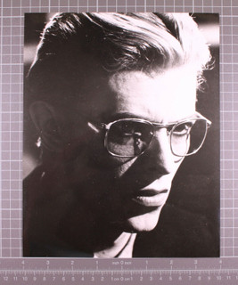 David Bowie Photograph Original Black And White Promotion Circa Late 1970's front