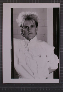 Howard Jones Photograph Original Black And White Promo Stamped Circa Mid 80s front