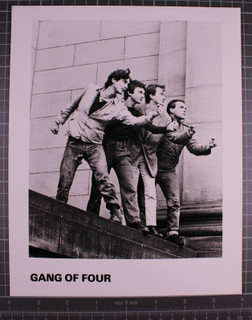 Gang Of Four Jon King Andy Gill Photo Vintage 10 x 8 Promo Circa Late 1970s #3 Front