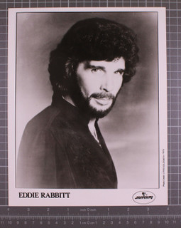 Eddie Rabbitt Photograph Original Black And White Promo Mercury Promo 1979 front