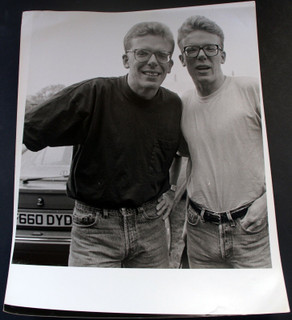 The Proclaimers Photograph Original Black And White Promo Circa Early 1980s Front