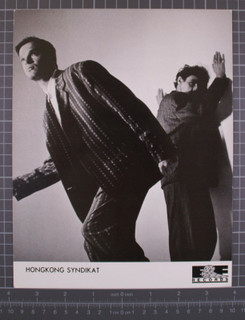 HongKong Syndikat Photo Original E&F Black And White Promotion Circa Mid 80s Front