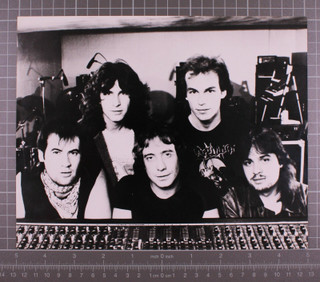 Marillion Fish Photograph Original Vintage Black And White Promo Circa Mid 80's Front