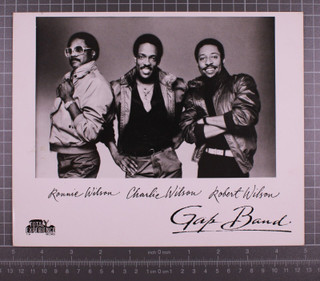 Gap Band Photograph Original Total Experience Records Promo Circa Early 80's Front