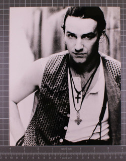 U2 Bono Photograph Original Vintage Black And White Promotion Circa Late 80's front