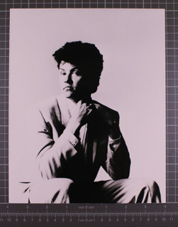 Paul Young Photo Original Vintage Black And White Promo Circa Early 1980's front