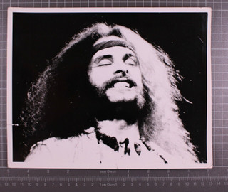 Ted Nugent Photograph Original Vintage Black And White Promotion Circa Late 70's Front