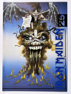 Iron Maiden Bruce Dickinson Fan Club Magazine Official International Ed. 25 1988 front