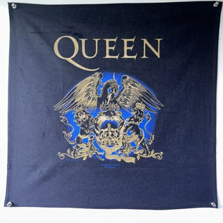 Queen Freddie Mercury Cloth Poster Flag Officially Licensed Merchandise 1992 front