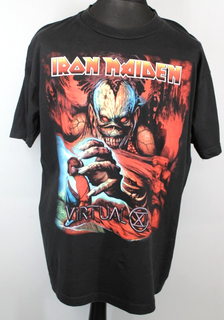 Iron Maiden Blaze Bayley Shirt Original Virtual XI Album Cover Artwork 1998 front