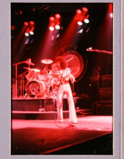 Queen Freddie Mercury Transparency Original Back Lit Framed Hammersmith 1975 #3 Detailed