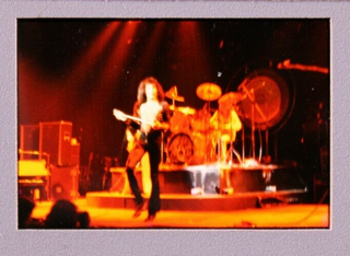 Queen Freddie Mercury Transparency Original Back Lit Framed Hammersmith 1975 #2 Detailed