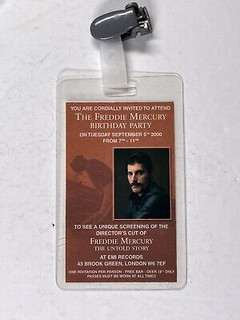 Queen Freddie Mercury Pass The Untold Story Ltd Edition Of 250 Sept 5th 2000 Front