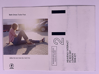 Beth Orton Postcard Trailer Park Album Information Card For Heavenly Artists Front