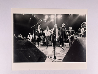 The Princes Trust Concert Photo Ringo Starr Boy George Elton John Original 1987 Front
