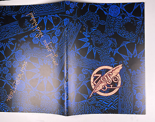 Jimmy Page & Robert Plant Programme Zeppelin Original World Tour 1995 Spine
