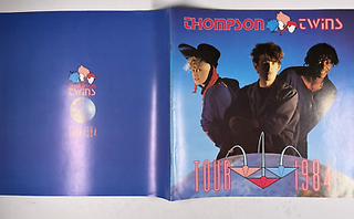 Thompson Twins Programme Original Into the Gap Tour 1984