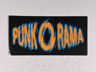 Punk - O - Rama Sticker Original Unused Compilation Album Promotion 1990s