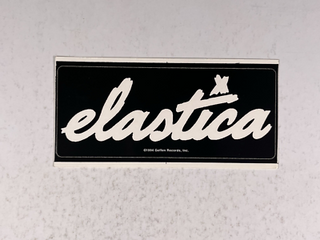 Elastica Sticker Original unused Geffen Records Promotion 1994