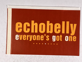 Echobelly Sticker Original Everybody's Got One Promotion Circa 1990s