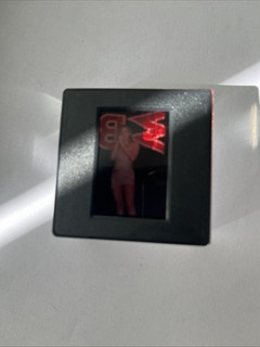 Mariah Carey Photo Transparency back