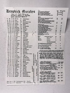 Dropkick Murphys Us Tour Dates front