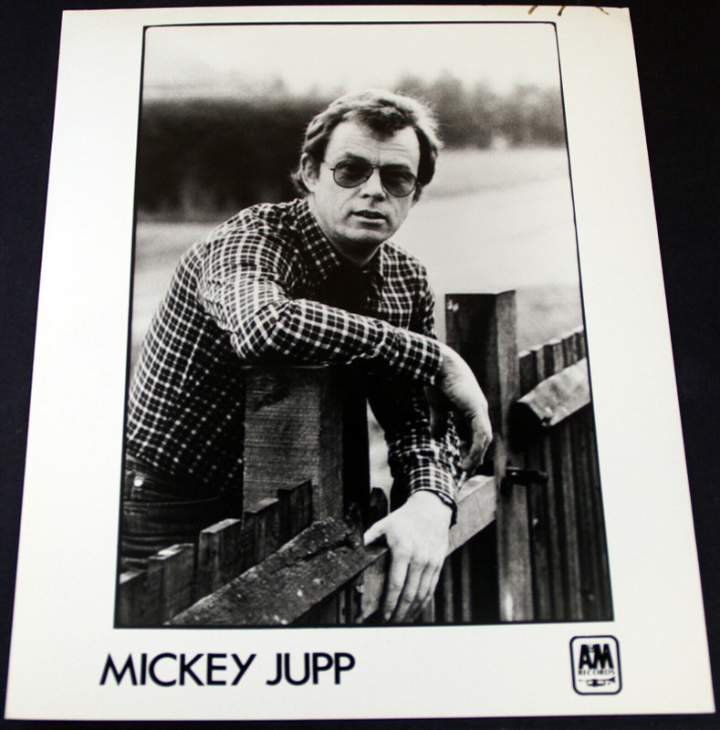 Mickey Jupp Photo AM Records Promo Circa Early 80s Front
