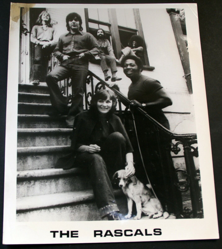 The Rascals Photograph Official Vintage Promotion Circa 1970s Front
