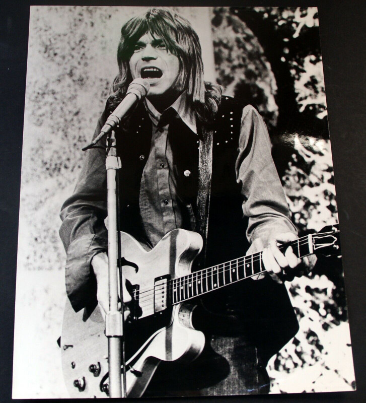 Dave Edmunds Photograph Original Official Promo Circa Early 70s Front