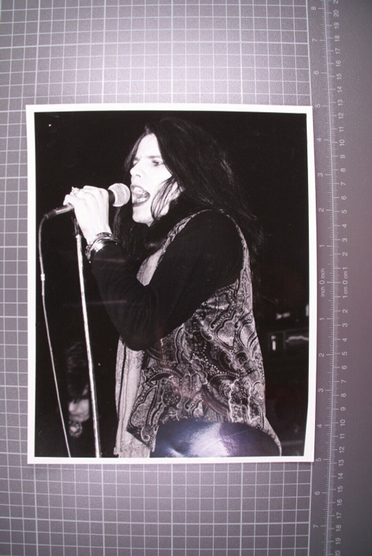 The Cult Ian Astbury Photo Vintage Original Promo Circa 1990 front