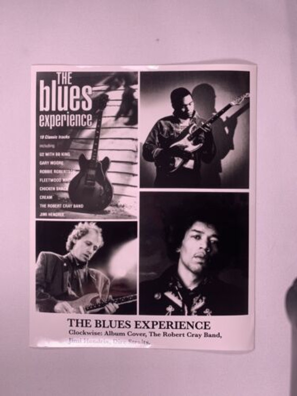 Jimi Hendrix Fleetwood Mac U2 Cream Photo Vintage Blues LP Album Promo 1993 front