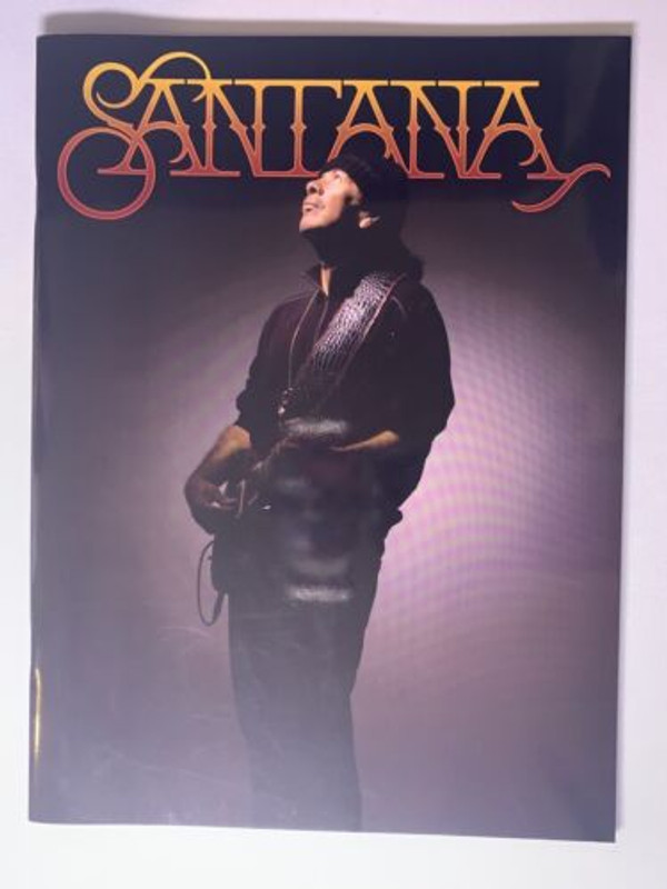 Santana Carlos Santana Programme Official Guitar Heaven Tour 2011 Front