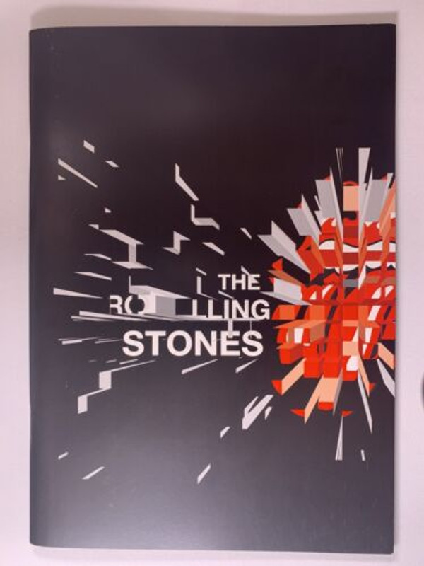 The Rolling Stones Jagger Richards Programme Official A Bigger Bang 2005 front