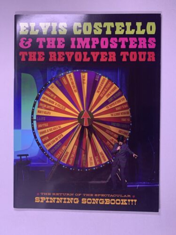 Elvis Costello And The Imposters Programme Official The Revolver Tour 2011 front