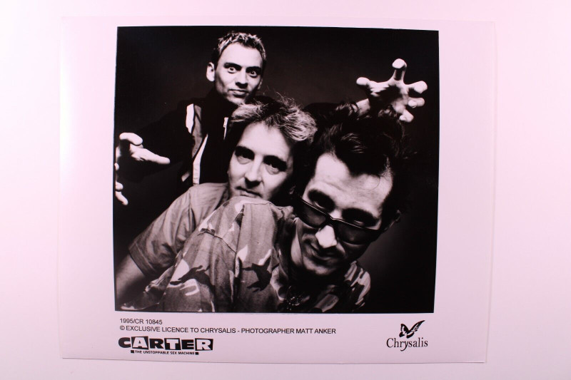 Carter The Unstoppable Sex Machine Photo Original Chrysalis Promo 1995 front