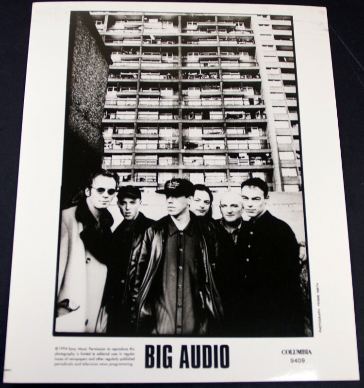 Big Audio Photo Original Vintage Columbia Promotion Circa 1994 Front