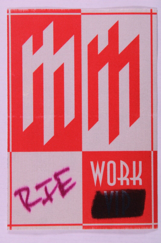 Marilyn Manson Pass Original Against All Goths Tour 2004 front