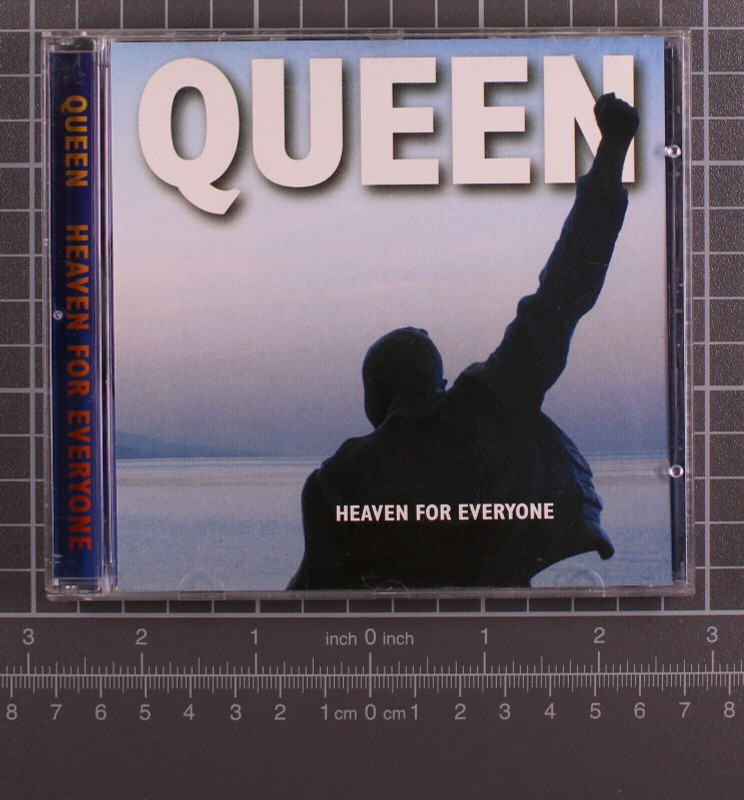 Queen Freddie Mercury CD Vintage Promo Heaven For Everyone 1995 front