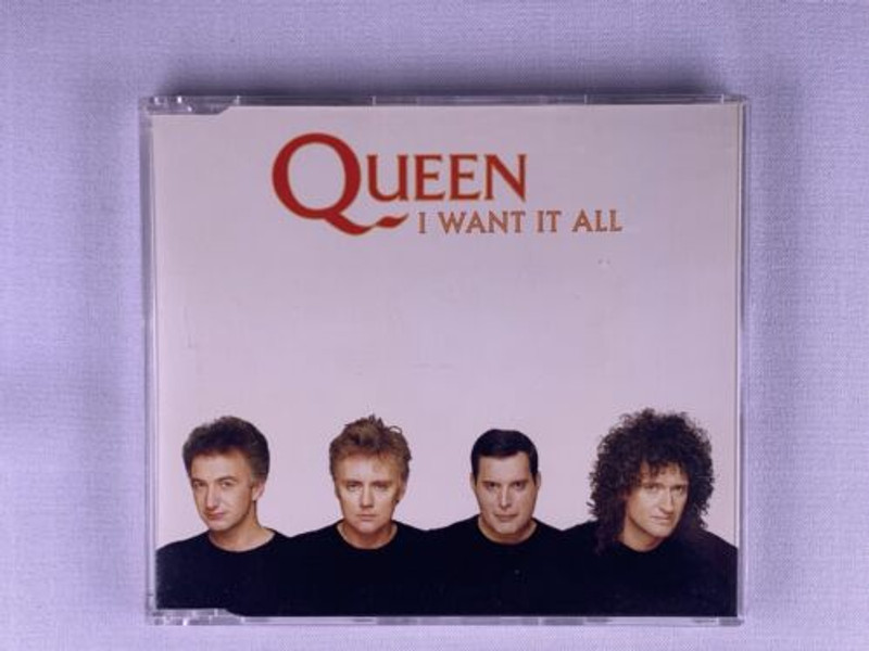 Queen Freddie Mercury CD Original I Want It All 1989 front