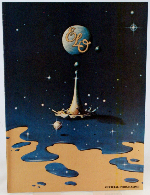 Electric Light Orchestra ELO Programme Vintage Time World Tour 1981 Front