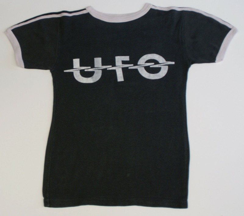 UFO Shirt Official Vintage UK Obsession Tour Promotion 1978 front
