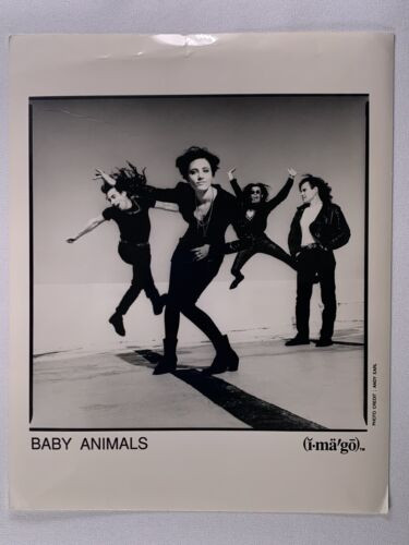 Baby Animals Photo Original Imago Black And Whiten Promo Circa Mid 1990s front