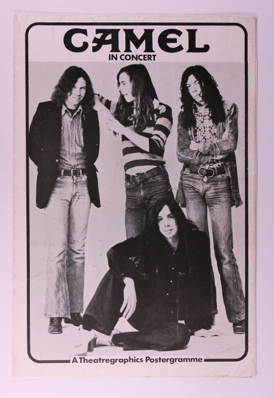 Camel Program Postergram Original The Snow Goose 1975 front