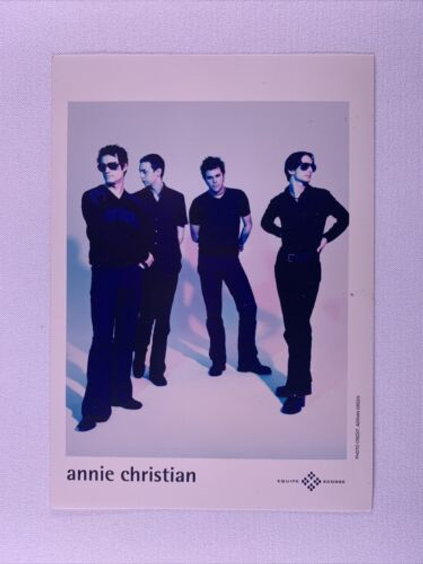 Annie Christian Photo Original Promo 1998 front