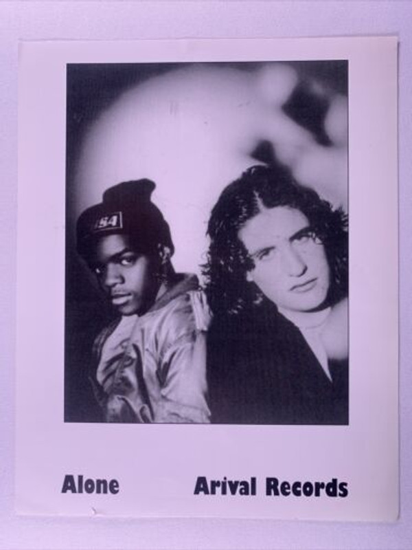 Alone Photo Original Arrival Records Promo Circa Early 1990s front