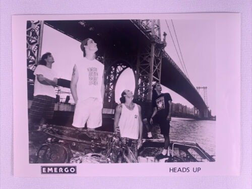 Heads Up Photo Original Emergo Promo Circa 1990 front