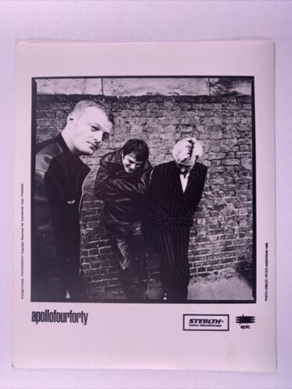 Apollo Four Forty Photo Original Epic Record Promo 1996 front