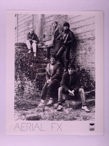 Aerial Fx Photo Original Kamera Records Black and White 10 x 8 Promotional 1982 front