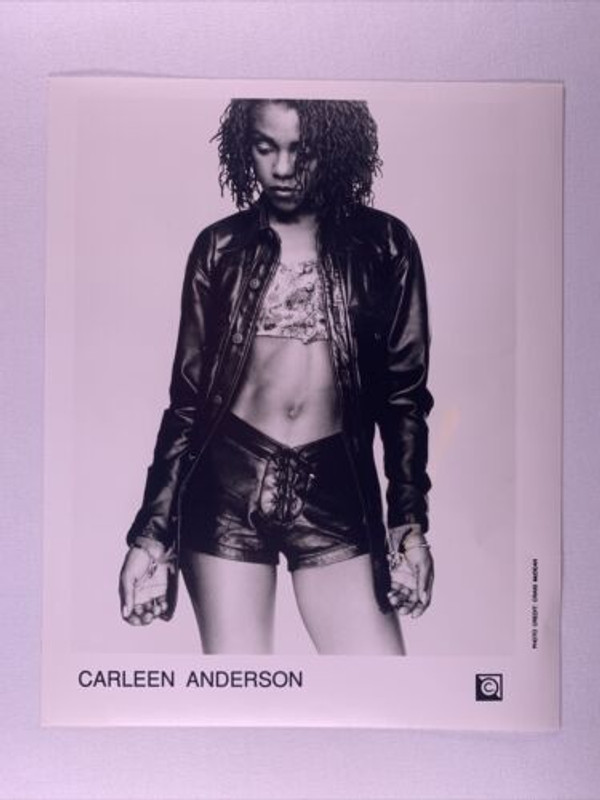 Carleen Anderson Photo Original Circa Records Promo Circa Early 1990s front